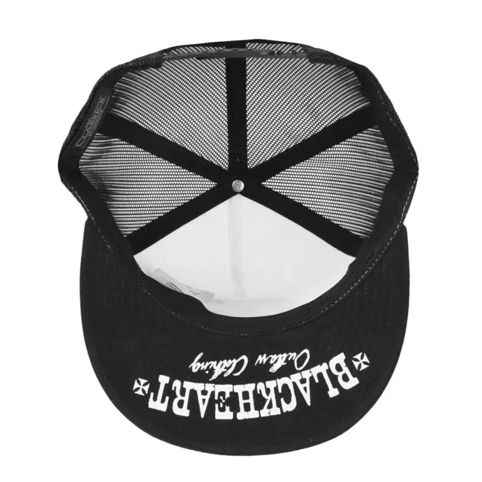 PET BLACK HEART  RED CHOPPER